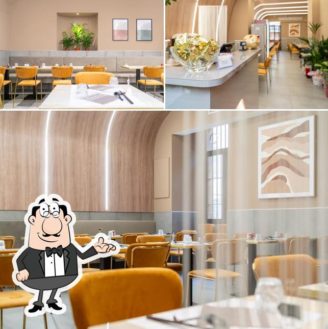 Dai un'occhiata agli interni di Kung Fu Ramen