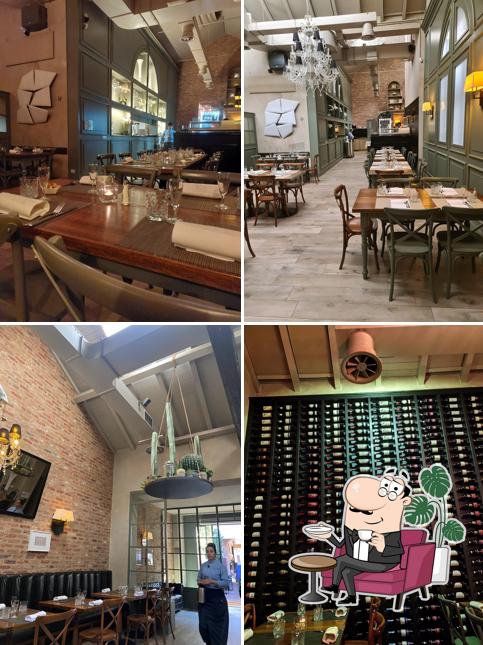 Gli interni di Lait Ristorante