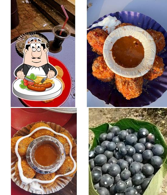 Food at Momos Wala
