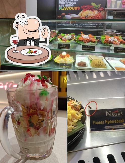 Food at Naga's