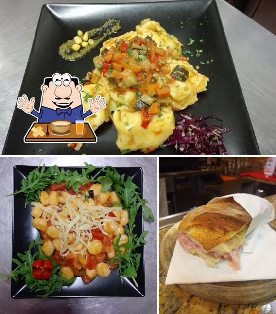 Platti al Osteria La Briciola