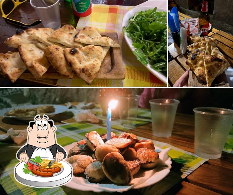 Platti al Pizzeria Centro storico da Valter (Fumone), Frosinone, Lazio