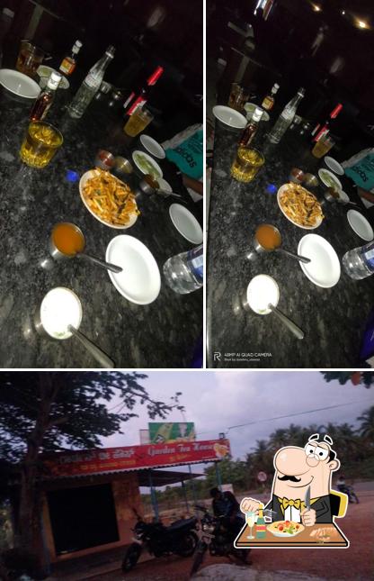 The restaurant's food and exterior