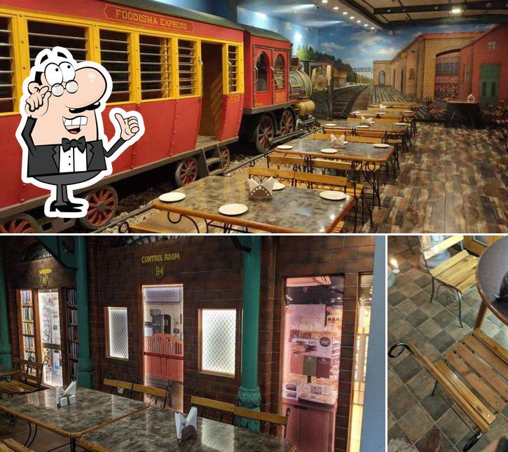 The interior of Brother's Fast Food Hyderabadi Dum Biryani