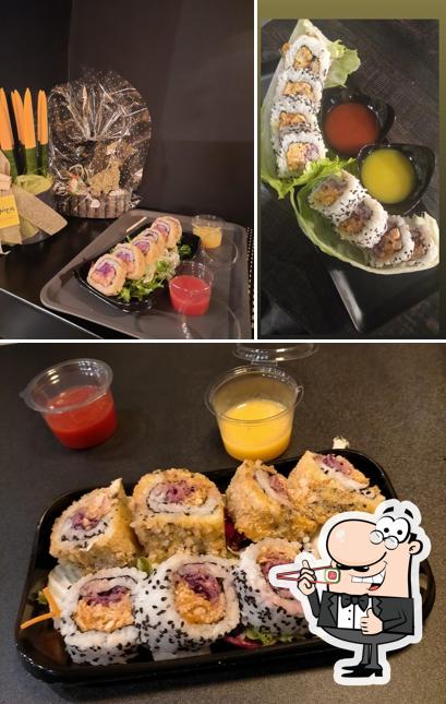 Scegli le varie opzioni di sushi