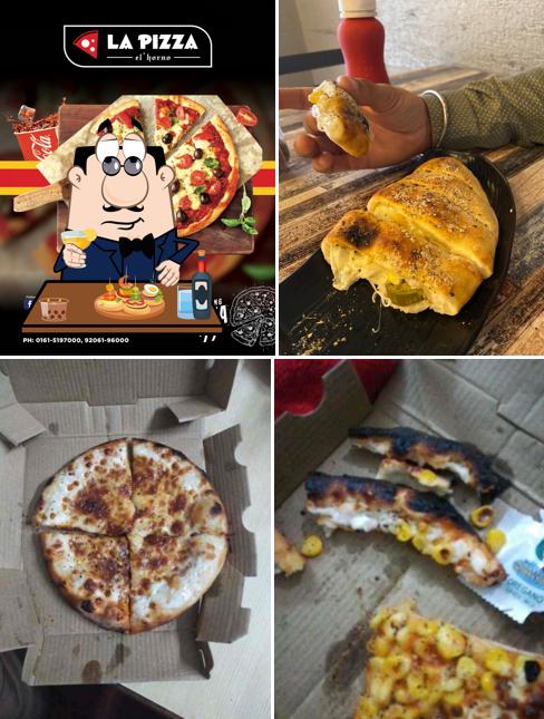 Bruschetta at LA PIZZA, el'horno