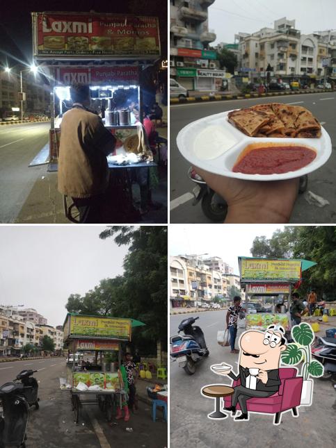 The interior of Laxmi Punjabi Paratha & Momos