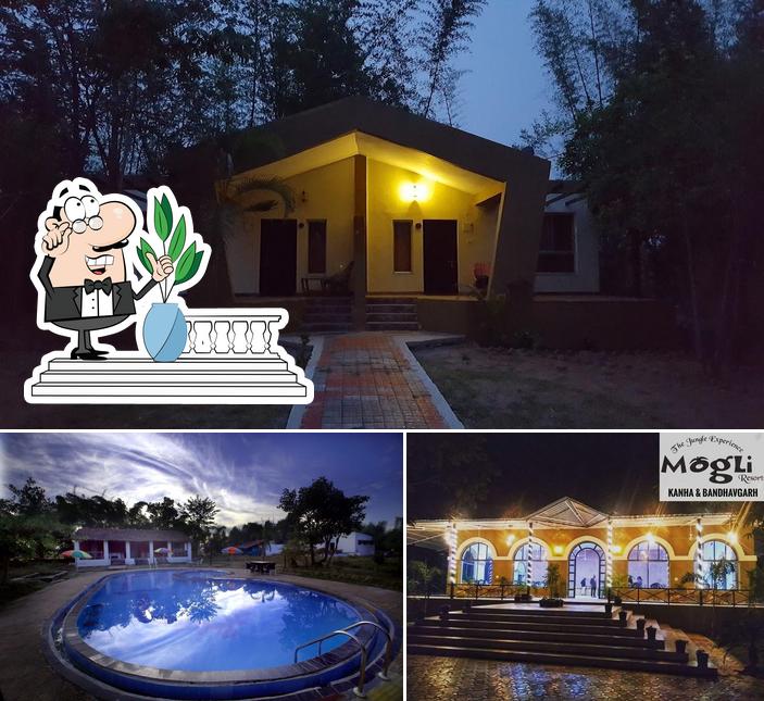 The exterior of MOGLI RESORT, Kanha National Park