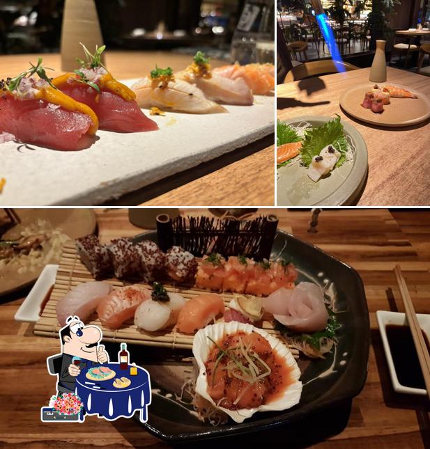 Sashimi em Osaka Nikkei São Paulo
