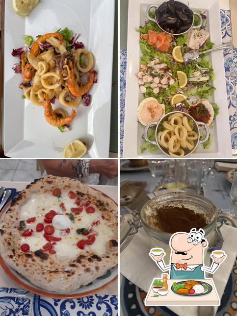 Calamari fritti al Pizzeria Trattoria Marechiaro