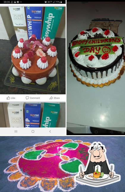 Food at Pratham cake house and pizza king