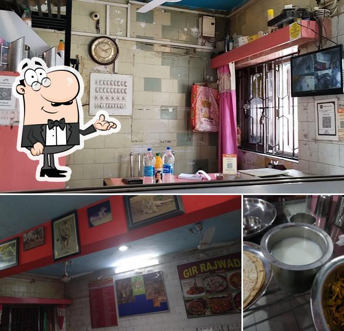 The restaurant's interior and beverage