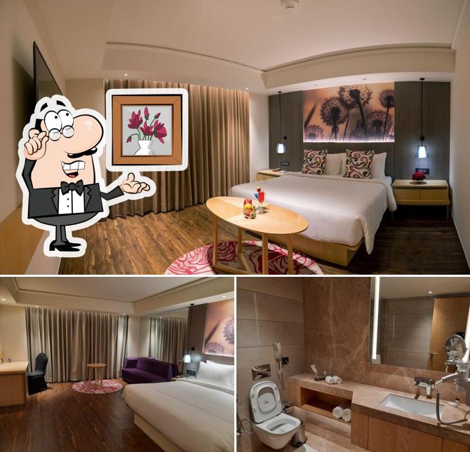 The interior of The Gaurs Sarovar Premiere - Gaur City