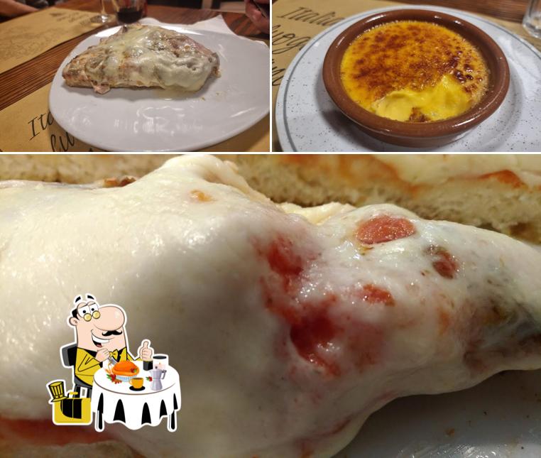 Creme brulee al Trattoria Pizzeria L'Ortiga