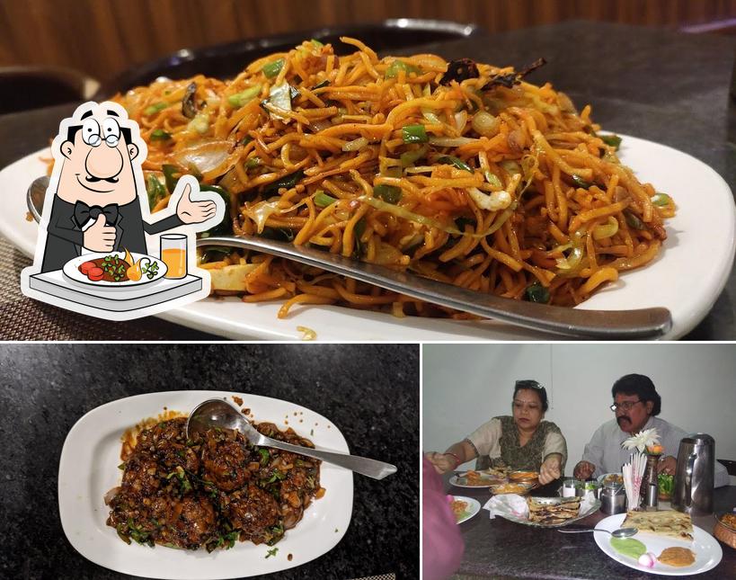 This is the photo depicting food and dining table at Shagun Restaurant
