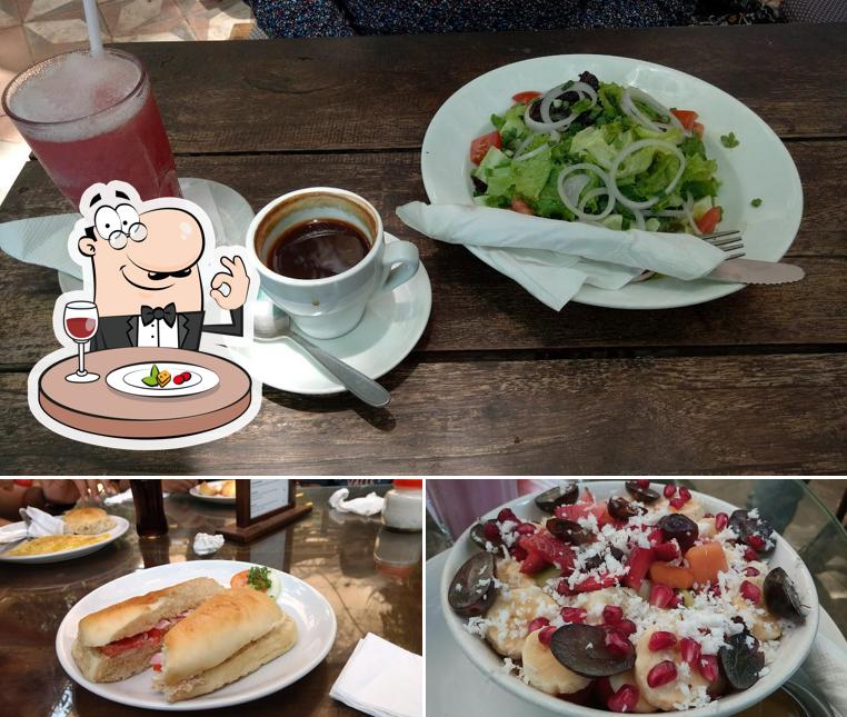 Food at Artjuna Cafe - Anjuna