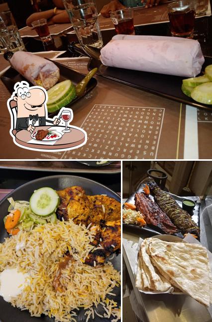 AR Dine Bakes and Family Restaurant provides meat dishes