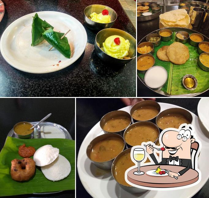 Food at Bhimas Maya Restaurant