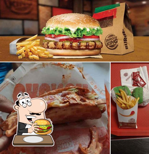 Hamburger at Burger King