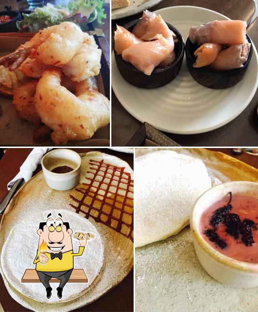 Try out seafood at The Flying Squirrel