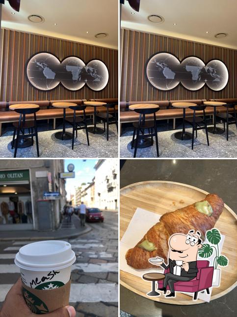Dai un'occhiata agli interni di Starbucks Porta Romana
