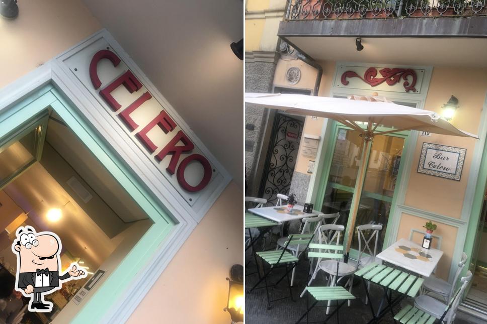 Gli interni di Caffè Celero