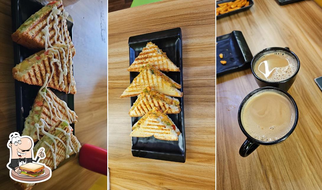 Grilled cheese sandwich at Cheesy Crazy Cafe, Kantabanji