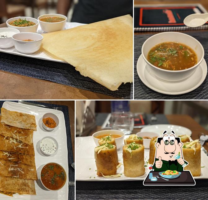 Food at Kamat Restaurant