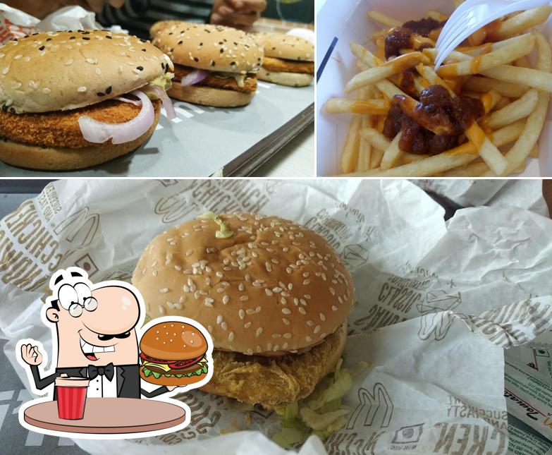 Treat yourself to a burger at McDonald's