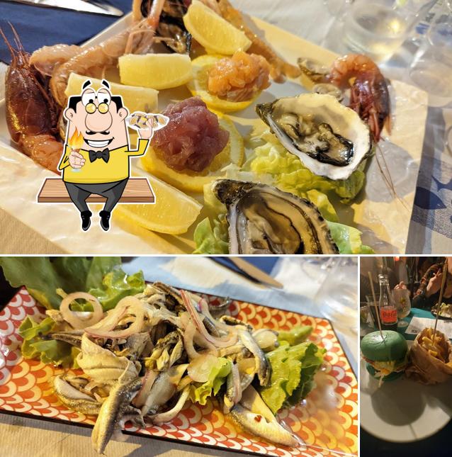 Prenditi la cucina di mare a Bad Elf Pub