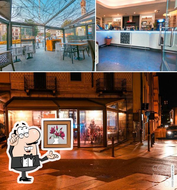 Dai un’occhiata alla foto che raffigura la interni e esterno di Bar COMMERCIO Cantù Food, Drink & more 