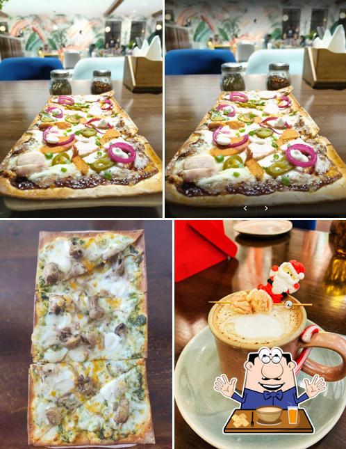 Clam chowder at Canvas