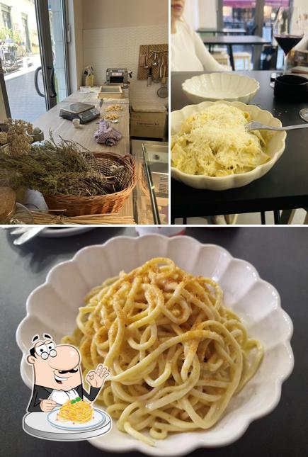 Spaghetti alla carbonara al Centotrenta