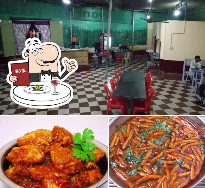 Among various things one can find food and interior at Sanjeevani Hotel