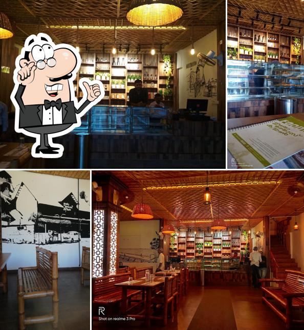 The interior of ITHATHAS KITCHEN/ഇത്താത്താസ് കിച്ചൻ