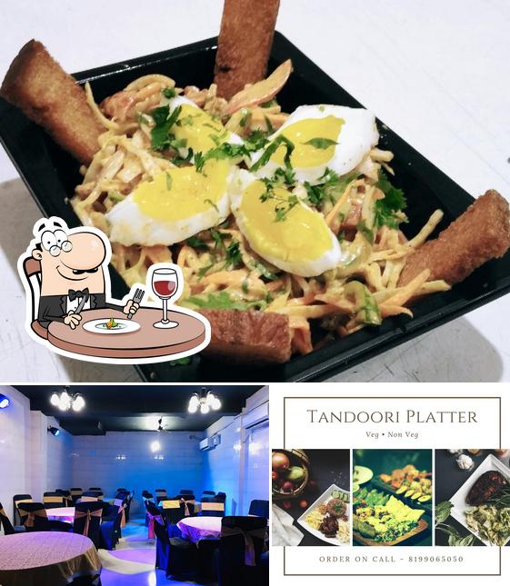 The photo of food and interior at Inaayat