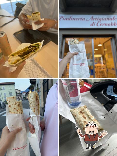 Platti al Piadineria artigianale di Cernobbio