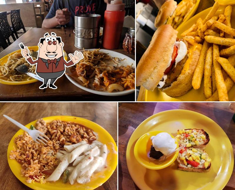 Food at Pizza World