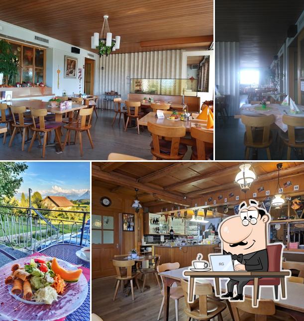 Gli interni di Restaurant Rössli Hasli