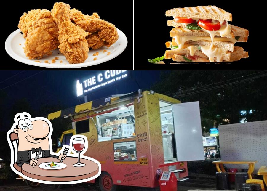 The restaurant's food and exterior