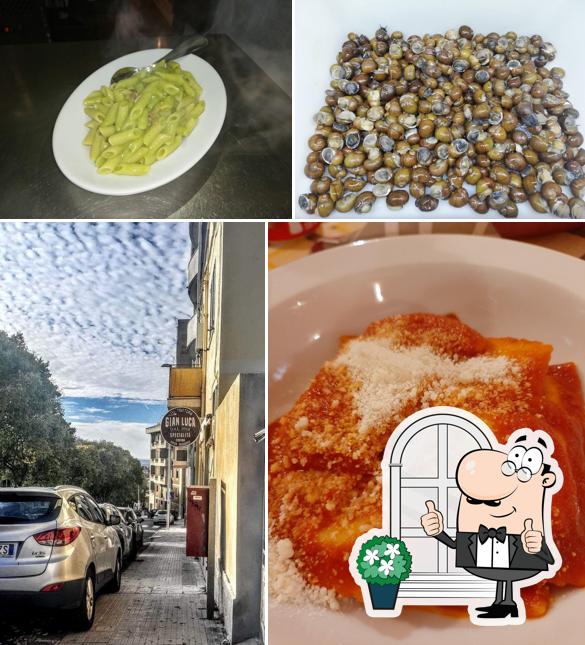 Gli esterni di Trattoria da Gian Luca