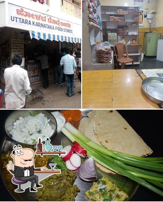 The interior of Uttara Kannada Food Store