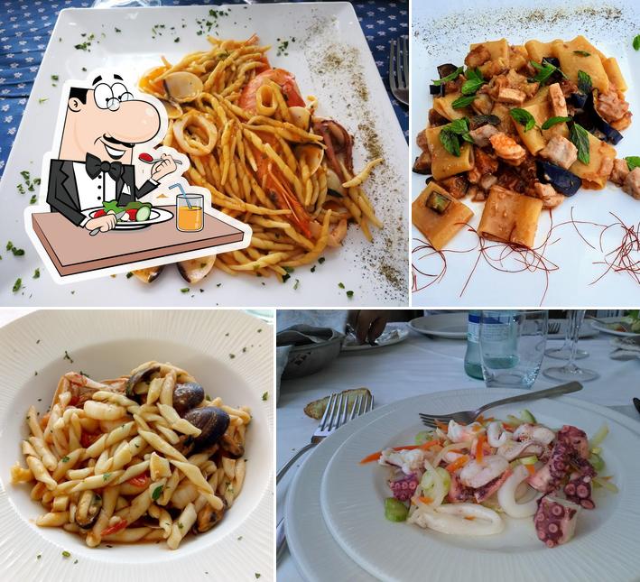 Platti al Ristorante Lo Scoglio