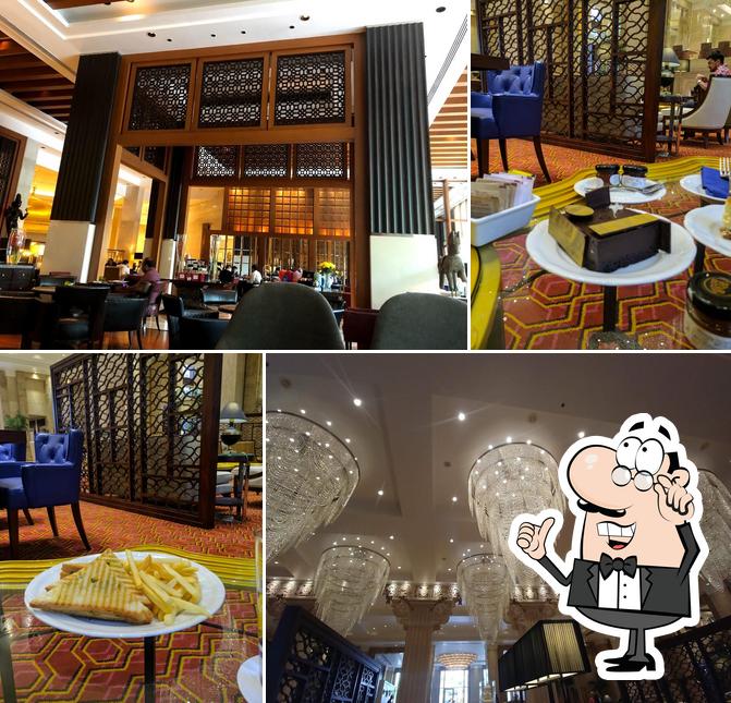 The interior of The Lobby Lounge
