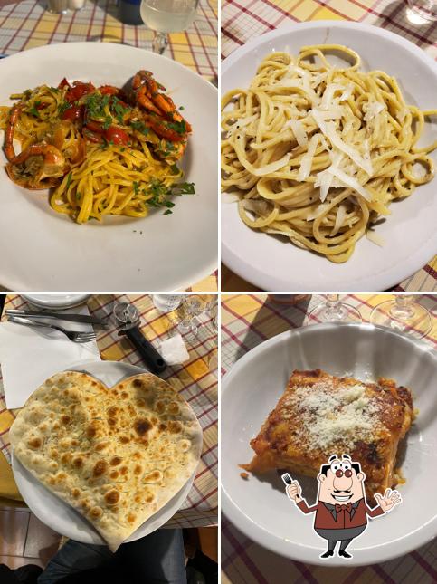 Cibo al Trattoria Al Tettarello