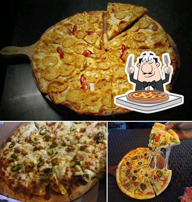 At 90's Boy Pizza, you can try pizza