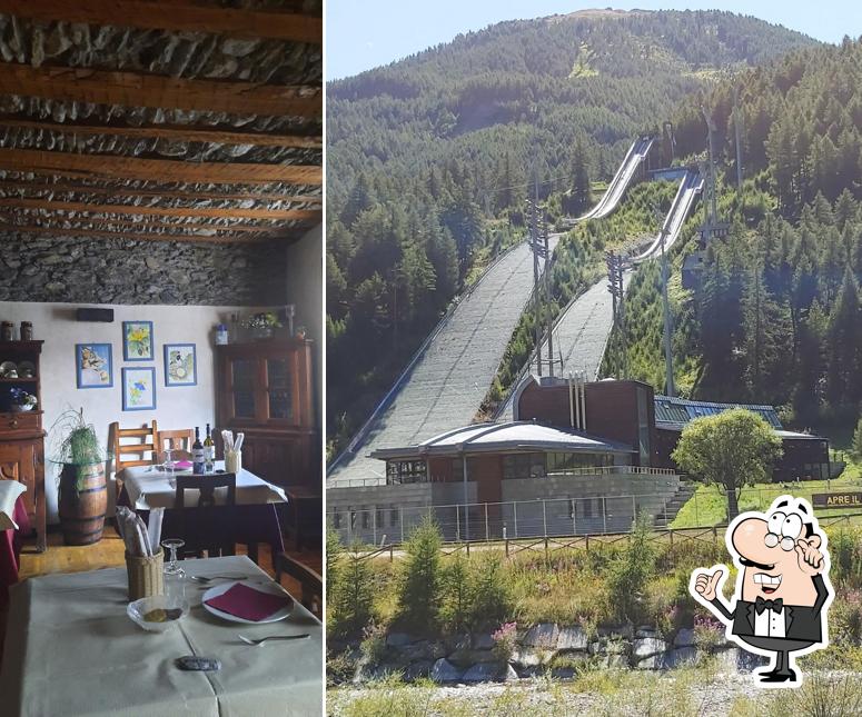 Gli interni di Albergo Passet