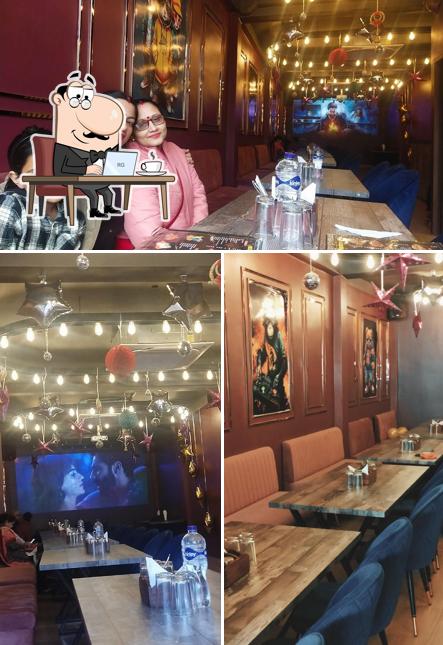 The interior of BINDAAS Funzone Restaurant & Lounge
