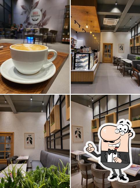 The interior of Barista