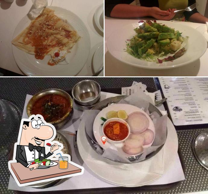 Food at Cafe Creperie